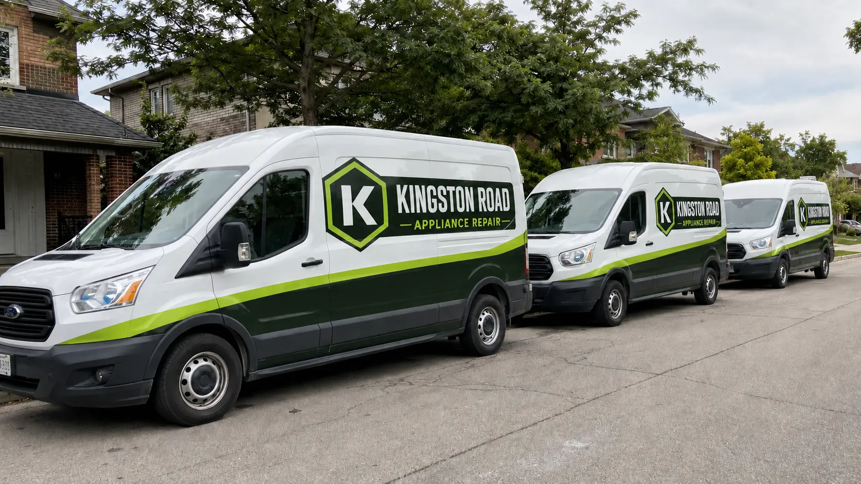 Kingston Road Appliance Repair vans Scarborough