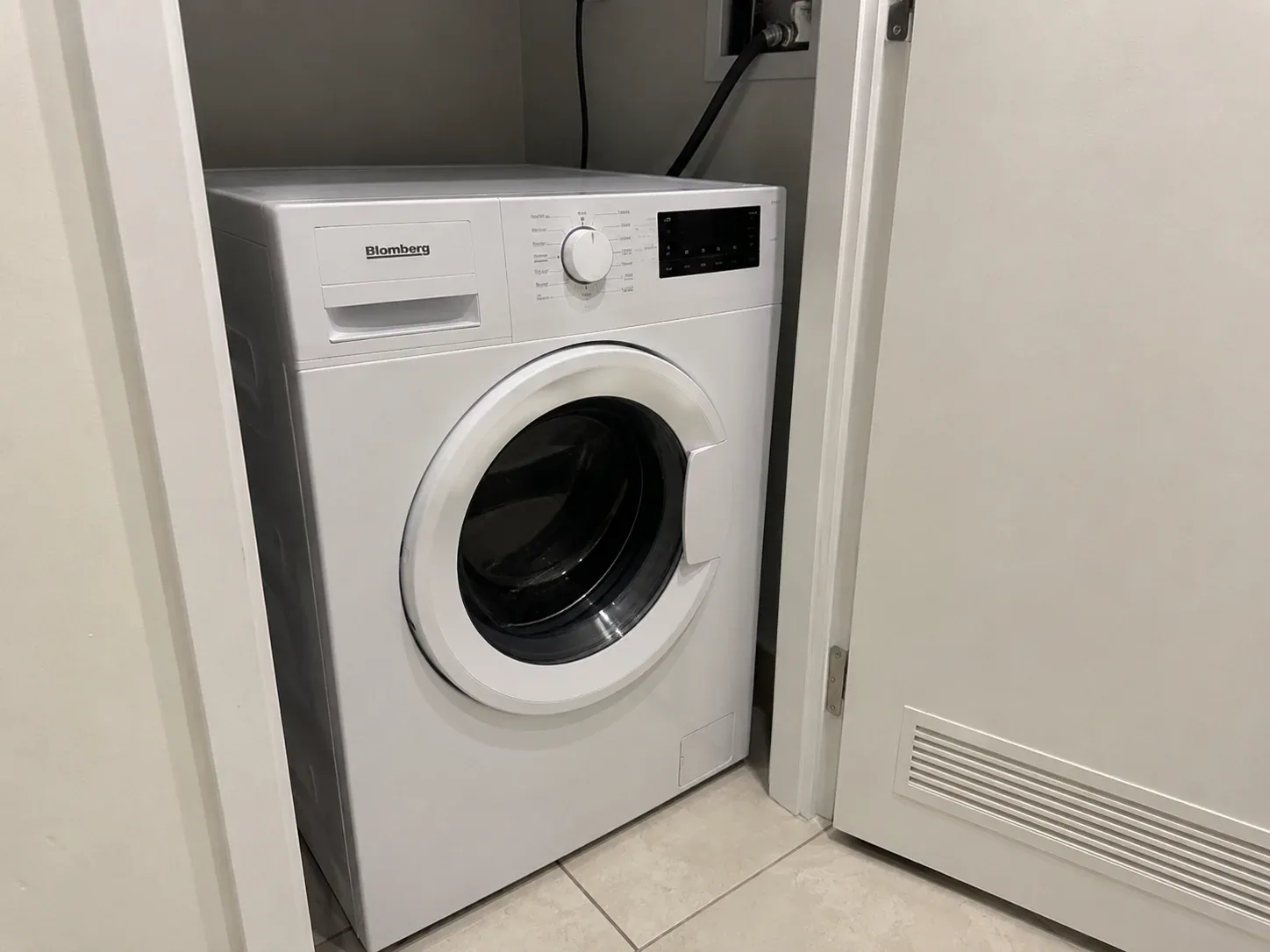 Blomberg washer repair